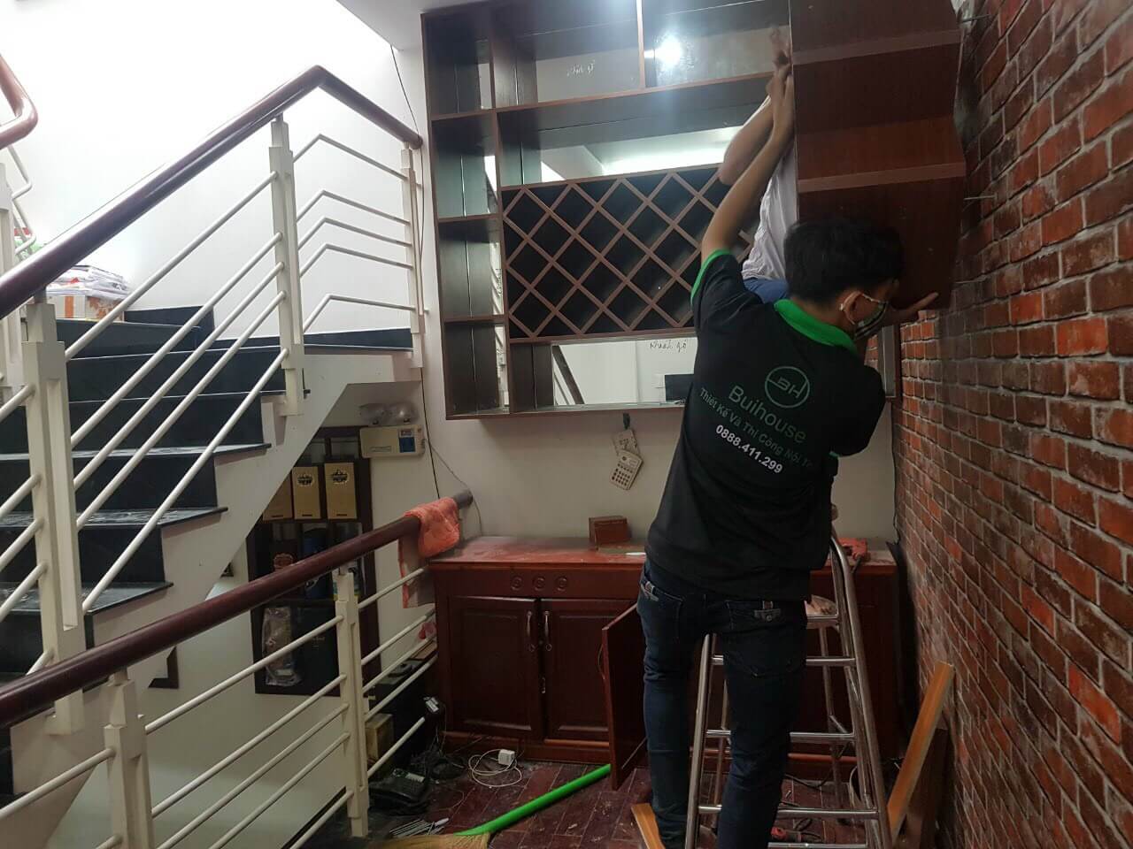 Hoàn thiện thi công nội thất nhà phố quận Bình Chánh